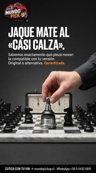 Jaque mate al «casi calza»