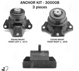 Kit de Soporte de Motor Anchor 300008