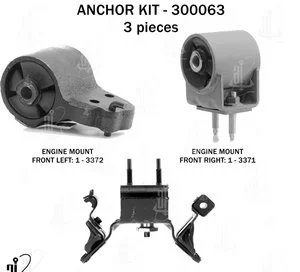 Juego de Soporte de Motor Anchor 300063