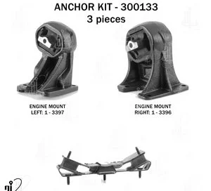 Juego de Soporte de Motor Anchor 300133