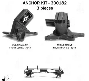 Juego de Soporte de Motor Anchor 300182