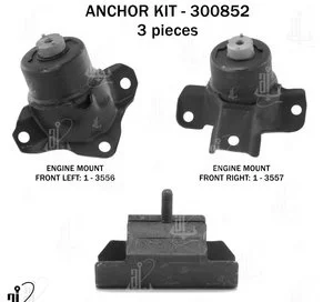 Kit de Soporte de Motor Anchor 300852
