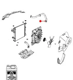 Abrazadera de Manguera Mopar 32002370