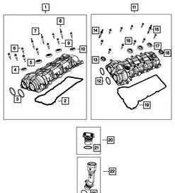 Tapa de Válvulas Mopar 4893800AI