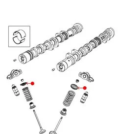 Platillo de Resorte de Válvula Mopar 5047451AA