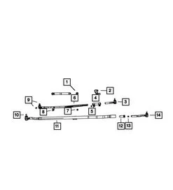 Brazo Pitman Mopar 52060057AC
