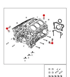 Tapón Central / de Expansión Mopar 6510082AA