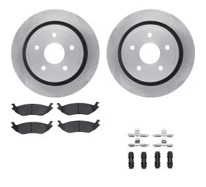 Kit de Disco y Pastilla de Freno Dynamic Friction 651240429