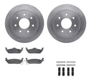 Kit de Disco y Pastilla de Freno Dynamic Friction 651299562