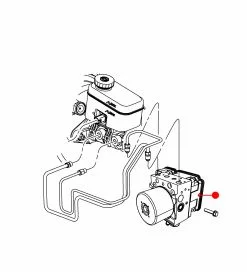Módulo de Control de ABS (Sistema de Freno Anti-Bloqueo) Mopar 68089120AB