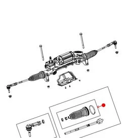 Fuelle de Cremallera Mopar 68184560AA