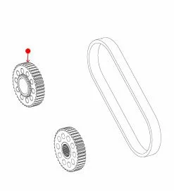 Piñón de Caja de Transferencia Mopar 68402251AA