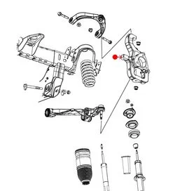 Muñón Mopar 68445260AA