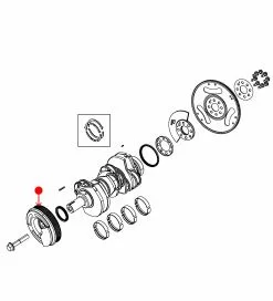 Polea Dámper de Cigüeñal Mopar 68490015AA