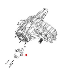 Motor de Caja de Transferencia Mopar 68679351AA