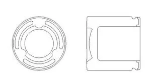 Pistón de Caliper Better Brake Parts 7945
