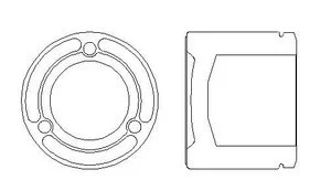 Pistón de Caliper Better Brake Parts 7977