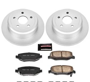 Kit de Disco y Pastilla de Freno Power Stop CRK3090