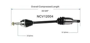Palier Homocinético Gsp NCV12004