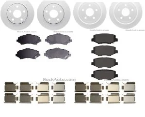 Kit de Disco y Pastilla de Freno Bosch P1327160258