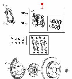 Mordaza Mopar R8037144AC
